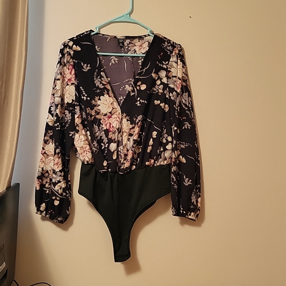Floral Blouse body suit